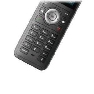Yealink W79P - Schnurloses VoIP-Telefon - mit Bluetooth-Schnittstelle mit Rufnummernanzeige - IP-DECT - dreiweg Anruffunktion - SIP, SIP v2, RTCP-XR, VQ-RTCPXR - Schwarz, Classic Gray (W79P)