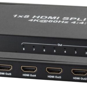SHVP SP05-10003 - HDMI Splitter 4K/2K 60 Hz HDR 2,50cm (1") 8out (SP05-10003)