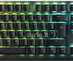 Razer Gaming-Tastatur Deathstalker V2 Pro RGB-LED-Beleuchtung, USA, kabellos, Schwarz, optische Schalter (linear), numerische Tastatur (RZ03-04360100-R3M1)