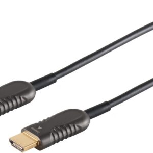 S/CONN maximum connectivity HDMI Anschlußkabel-Optisches HDMI Kabel, 4K, 50m (30-01505)