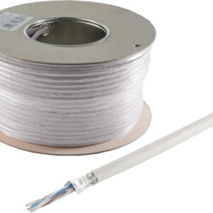 S/CONN maximum connectivity Netzwerkkabel-LAN-Verlegekabel, cat 5e, F/UTP, starrer Innenleiter, Halogenfrei, 500,0m (75210-500HS)