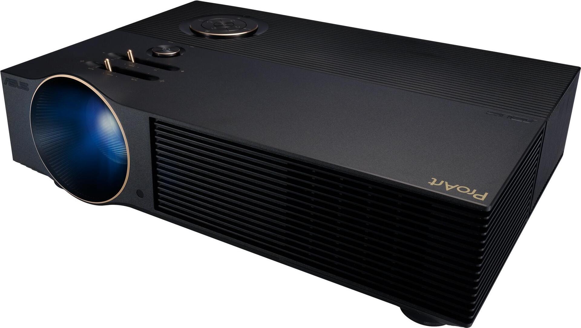 ASUS ProArt A1 - DLP-Projektor - LED - 3D - 3000 lm - Full HD (1920 x 1080) - 16:9 - 1080p - Schwarz (90LJ00G0-B00270)