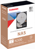 Toshiba N300 NAS - Festplatte - 8 TB - intern - 3.5" (8.9 cm) - SATA 6Gb/s - 7200 U/min - Puffer: 256 MB
