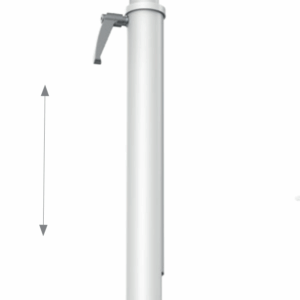 HAGOR Beamfix II - Befestigungskit (Deckenmontage) - für Projektor - 670 - 900 mm, Universal - weiß