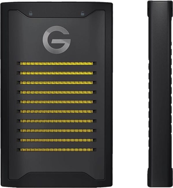 SANDISK PROFESSIONAL G-DRIVE ArmorLock - SSD - verschlüsselt - 1 TB - extern (tragbar) - USB 3.2 Gen 2 (USB-C Steckverbinder) - 256-bit AES-XTS (SDPS41A-001T-GBANB)