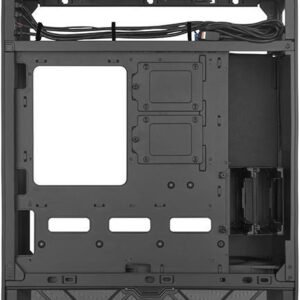Silverstone ALTA F1 - Tower - PC - Schwarz - ATX - micro ATX - Mini-ITX - Aluminium - Stahl - Gehärtetes Glas - Multi (SST-ALF1B-G)