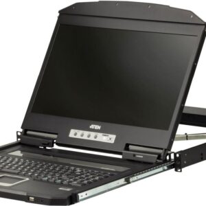 1U Short Depth USB VGA Single Spanish Keyboard (CL3100NX-ES)