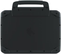 Zebra 2-in-1 - Tastatur - mit Touchpad, ausziehbarer integrierter Griff - Robust - hintergrundbeleuchtet - Dock - QWERTY - USA - für Zebra ET80, ET85