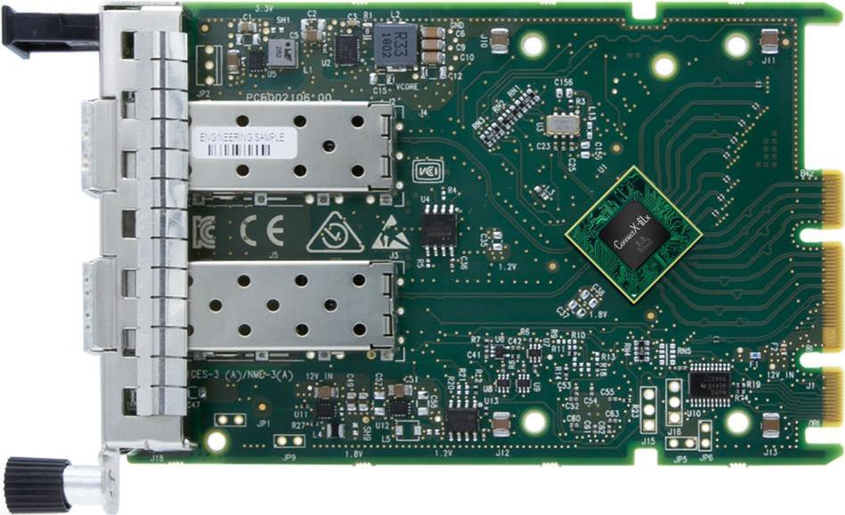 Lenovo ThinkSystem Mellanox ConnectX-6 Lx - Netzwerkadapter - OCP 3.0 - 10/25 Gigabit SFP28 x 2 - für ThinkAgile MX3330-F Appliance, MX3330-H Appliance, MX3331-F Certified Node (4XC7A62582)