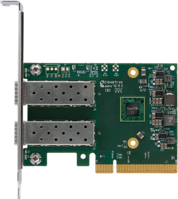 Lenovo ThinkSystem Mellanox ConnectX-6 Lx - Netzwerkadapter - PCIe 4,0 x8 Low-Profile - 10/25 Gigabit SFP28 x 2 - für ThinkAgile MX3330-F Appliance, MX3330-H Appliance, MX3331-F Certified Node (4XC7A62580)