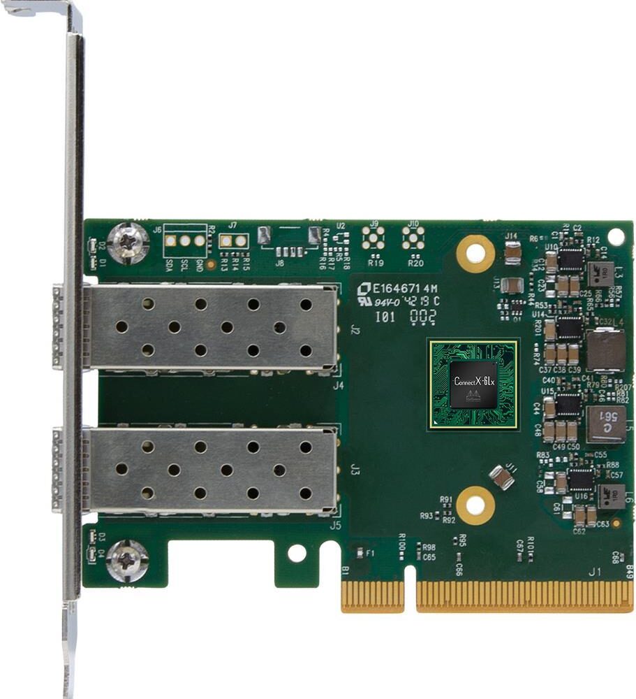 Lenovo ThinkSystem Mellanox ConnectX-6 Lx - Netzwerkadapter - PCIe 4,0 x8 Low-Profile - 10/25 Gigabit SFP28 x 2 - für ThinkAgile MX3330-F Appliance, MX3330-H Appliance, MX3331-F Certified Node (4XC7A62580)