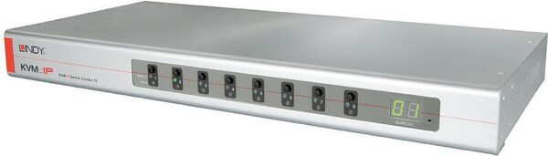 Lindy - KVM-Switch - 8 x KVM port(s) - an Rack montierbar