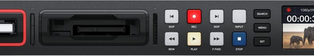 Blackmagic Design Hyperdeck Studio HD Pro Schwarz (BM-HYPERD/ST/DFHP)