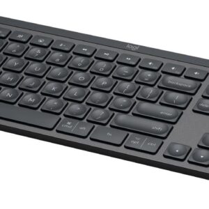 Logitech MX Keys - Tastatur - hinterleuchtet - Bluetooth - AZERTY - Französisch - Graphite