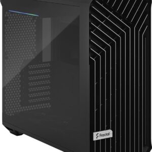 Fractal Design Torrent - Tower - E-ATX - Seitenteil mit Fenster (gehärtetes Glas) - keine Spannungsversorgung (ATX) - Schwarz - USB/Audio (FD-C-TOR1A-06)