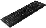 CHERRY AK-C8100 Keyboard black USB DE,wischdesinfizierbar,kabelgebunden (AK-C8100F-UVS-B/GE)