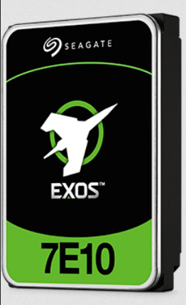 Seagate Exos 7E10 ST2000NM000B - Festplatte - 2 TB - intern - SATA 6Gb/s - Puffer: 256 MB