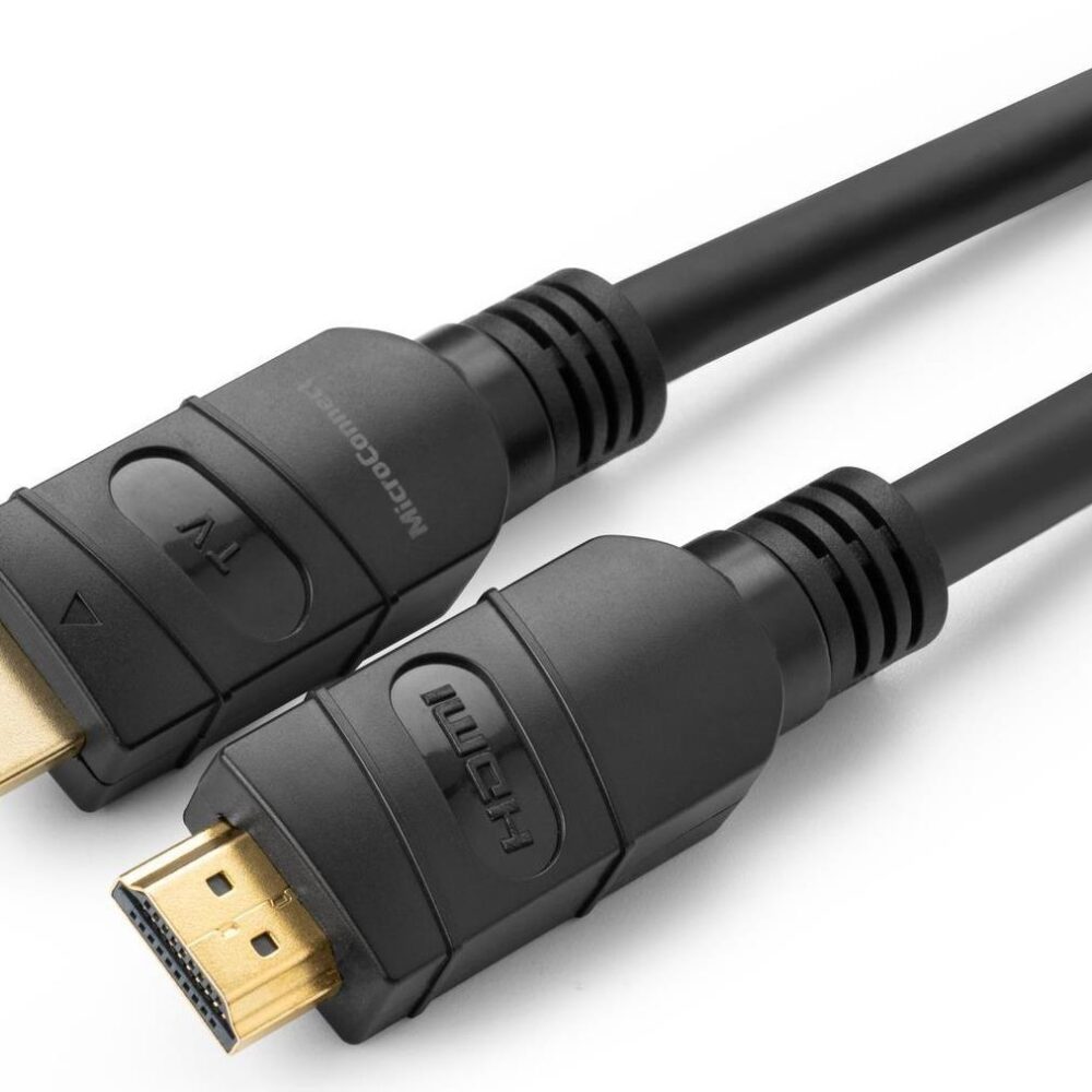 Microconnect MC-HDM191915V2.0AMP HDMI-Kabel 15 m HDMI Typ A (Standard) Schwarz (MC-HDM191915V2.0AMP)