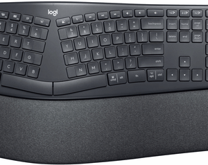 Logitech ERGO K860 Split Keyboard for Business - Tastatur - kabellos - Bluetooth LE - QWERTY - Pan-Nordic - Graphite