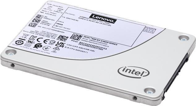 Lenovo ThinkSystem S4620 - SSD - Mixed Use - 960 GB - Hot-Swap - 2.5" (6.4 cm) - SATA 6Gb/s - für ThinkAgile VX3530-G Appliance, VX7531 Certified Node, ThinkSystem SR250 V2, ST250 V2