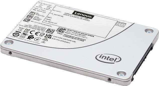 Lenovo ThinkSystem S4520 - SSD - Read Intensive - 960GB - Hot-Swap - 2.5" (6,4 cm) - SATA 6Gb/s - für ThinkAgile VX3530-G Appliance, VX7531 Certified Node, ThinkSystem SR250 V2, ST250 V2 (4XB7A17102)