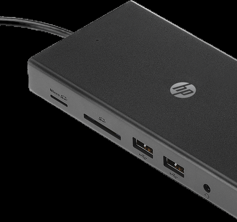HP Travel Hub - Port Replicator - USB-C - VGA, HDMI - Europa (1C1Y5AA#ABB)