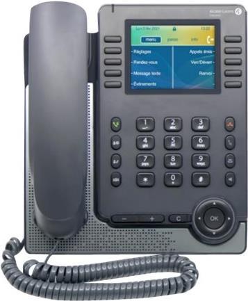 Alcatel-Lucent Enterprise ALE-30h Essential DeskPhone - VoIP/Digitaltelefon - dreiweg Anruffunktion - SIP - Grau
