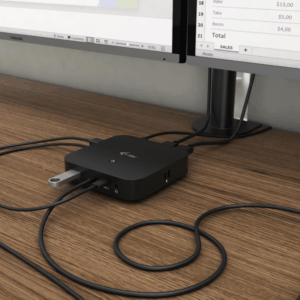 i-tec USB-C HDMI DP Docking Station with Power Delivery 100 W + Universal Charger 112 W - Verkabelt - USB 3.2 Gen 1 (3.1 Gen 1) Type-C - 100 W - 3,5 mm - 10,100,1000 Mbit/s - Schwarz (C31HDMIDPDOCKPD100)