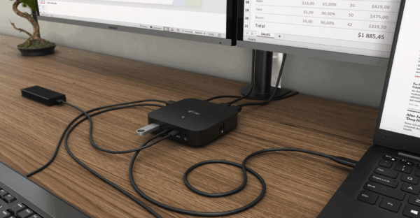 i-tec USB-C HDMI DP Docking Station with Power Delivery 100 W + Universal Charger 112 W - Verkabelt - USB 3.2 Gen 1 (3.1 Gen 1) Type-C - 100 W - 3,5 mm - 10,100,1000 Mbit/s - Schwarz (C31HDMIDPDOCKPD100)