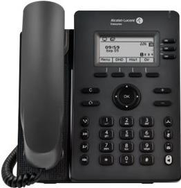 Alcatel-Lucent Enterprise ALE-2 - VoIP-Telefon - fünfwegig Anruffunktion - SIP v2, SRTP - Grau
