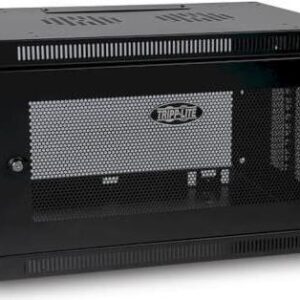 Eaton Tripp Lite Series SmartRack 6U Low-Profile Switch-Depth Wall-Mount Rack Enclosure Cabinet - Schrank Netzwerkschrank - geeignet für Wandmontage, Boden montierbar - Schwarz - 6U - 48.3 cm (19") (SRW6U)