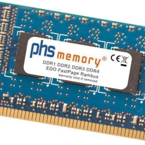 PHS-memory 64GB (4x16GB) Kit RAM Speicher passend für Dell Precision 7710 DDR4 SO DIMM ECC 2666MHz PC4-2666V-P (SP396144)