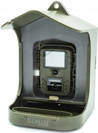 Technaxx TX-165 Wildkamera Tonaufzeichnung, Black LEDs, inkl. Klemmhalterung Grün (ABS) (4923)