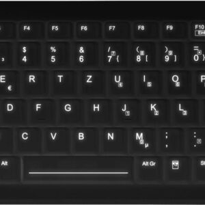Active Key AK-C4110 Tastatur RF Wireless Deutsch Schwarz (AK-C4110F-FU1-B/GE)