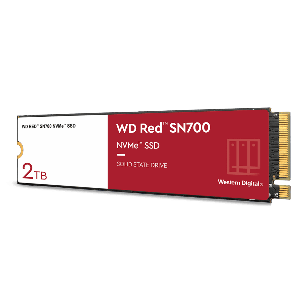 WD Red SN700 WDS200T1R0C - SSD - 2TB - intern - M.2 2280 - PCIe 3.0 x4 (NVMe) (WDS200T1R0C)