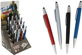 WEDO Eingabestift 2in1 NEWBIE, 16er Display Touchpen für Smartphones, iPad & Tablet PCs, leitfähiger - 16 Stück (261 22072)