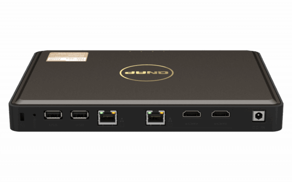 QNAP TBS-464 NASbook - NAS-Server - 4 Schächte - RAID 0, 1, 5, 6, 10 - RAM 8 GB - 2.5 Gigabit Ethernet - iSCSI Support
