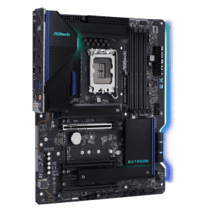 ASRock Z690 Extreme - Motherboard - ATX - LGA1700-Sockel - Z690 Chipsatz - USB-C Gen2, USB 3,2 Gen 1, USB 3,2 Gen 2, USB-C Gen 2x2 - Gigabit LAN, 2,5 Gigabit LAN - Onboard-Grafik (CPU erforderlich) - HD Audio (8-Kanal) (90-MXBHN0-A0UAYZ)