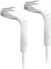 Ubiquiti UniFi - Patch-Kabel - RJ-45 (M) zu RJ-45 (M) - 10cm - 3 mm - CAT 6 - geschirmt - weiß (Packung mit 50) (U-Cable-Patch-RJ45-50)