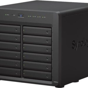 Synology Disk Station DS3622XS+ - NAS-Server - 12 Schächte - SATA 6Gb/s - RAID 0, 1, 5, 6, 10, JBOD, RAID F1 - RAM 16 GB - Gigabit Ethernet / 10 Gigabit Ethernet - iSCSI Support