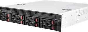 SilverStone RM21-308 - Rack-Montage - 2U - micro ATX - SATA/SAS - Hot-Swap - keine Spannungsversorgung (ATX / PS/2) - USB