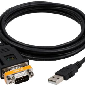 EXSYS EX-1311-2T Kabeladapter USB Type A 2.0 RS-232 Schwarz (EX-1311-2T)