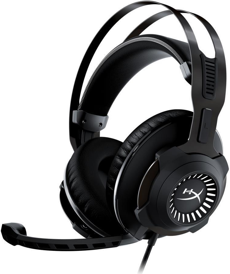 HyperX Cloud Revolver - Gaming-Headset + 7.1 (Metallic) - Kabelgebunden - Gaming - 10 - 23000 Hz - 360 g - Kopfhörer - Schwarz (4P5K5AA)