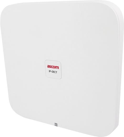 ASCOM DB1-A4 - DECT-Basisstation (DECT GAP/CAP Funkschnittstelle § externe Antenne) - in weiß (DB1-A4A)