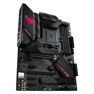 ASUS ROG STRIX B550-F GAMING WIFI II - Motherboard - ATX - Socket AM4 - AMD B550 Chipsatz - USB-C Gen2, USB 3.2 Gen 1, USB 3.2 Gen 2 - 2.5 Gigabit LAN, Wi-Fi 6, Bluetooth - Onboard-Grafik (CPU erforderlich) - HD Audio (8-Kanal)