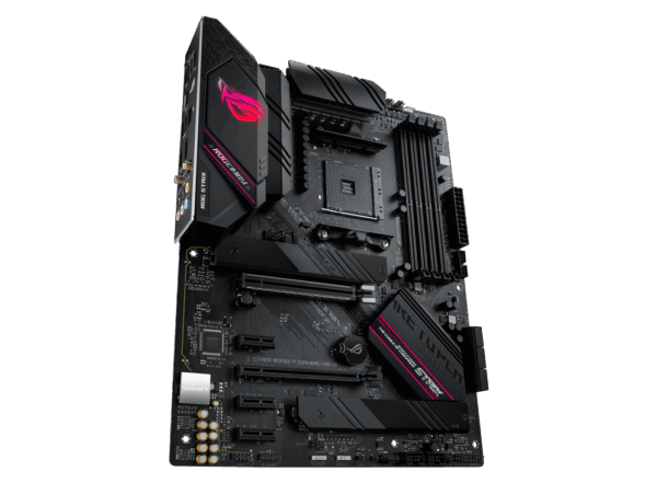 ASUS ROG STRIX B550-F GAMING WIFI II - Motherboard - ATX - Socket AM4 - AMD B550 Chipsatz - USB-C Gen2, USB 3.2 Gen 1, USB 3.2 Gen 2 - 2.5 Gigabit LAN, Wi-Fi 6, Bluetooth - Onboard-Grafik (CPU erforderlich) - HD Audio (8-Kanal)