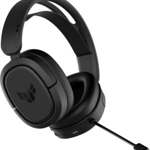 ASUS TUF Gaming H1 Wireless - Headset - ohrumschließend - 2,4 GHz - kabellos - Schwarz