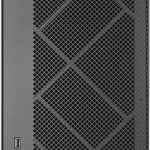 SilverStone ALTA G1M - microATX Tower - micro ATX - keine Spannungsversorgung (SFX12V/SFX-L12V) - Schwarz - USB/Audio