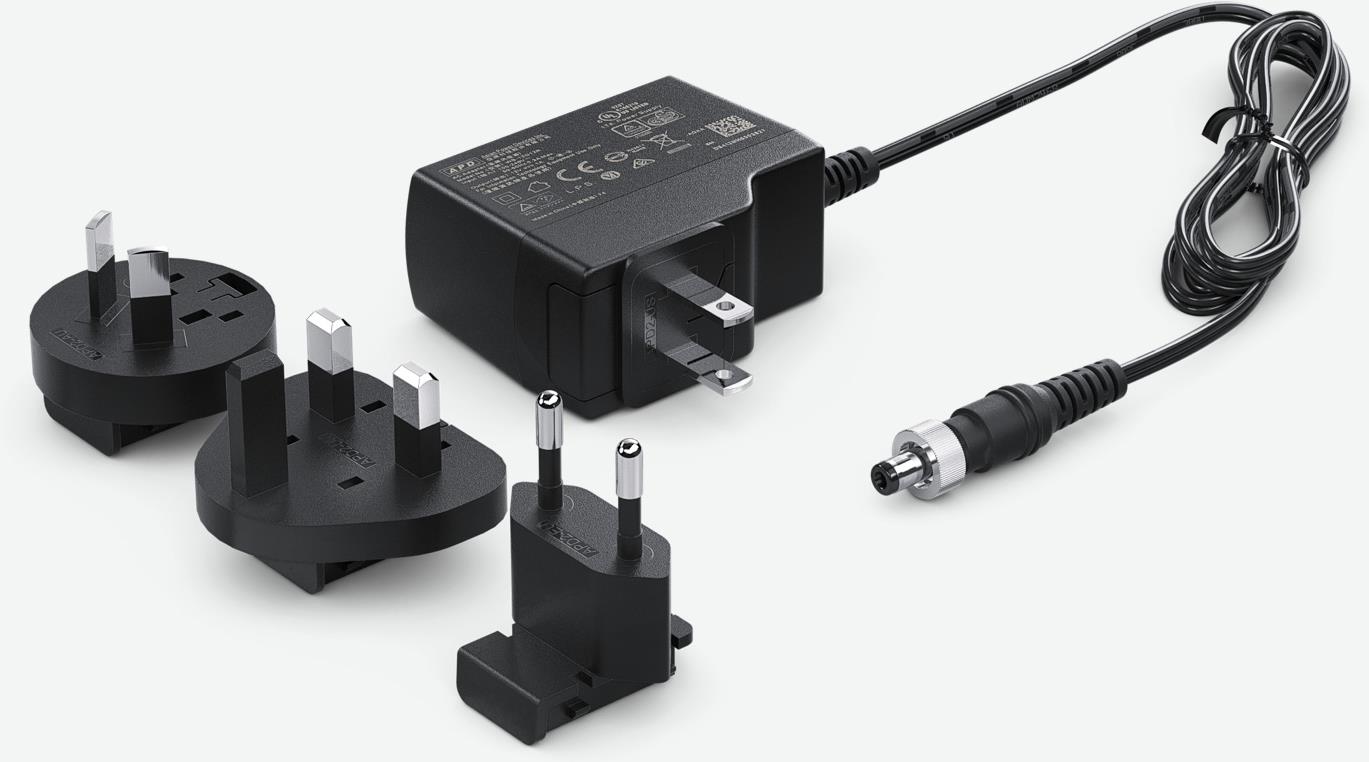Blackmagic Design PSUPPLY-12V60WLOCK Netzteil & Spannungsumwandler Drinnen/Draußen 60 W Schwarz (BM-PSUPPLY-12V60WLOCK)