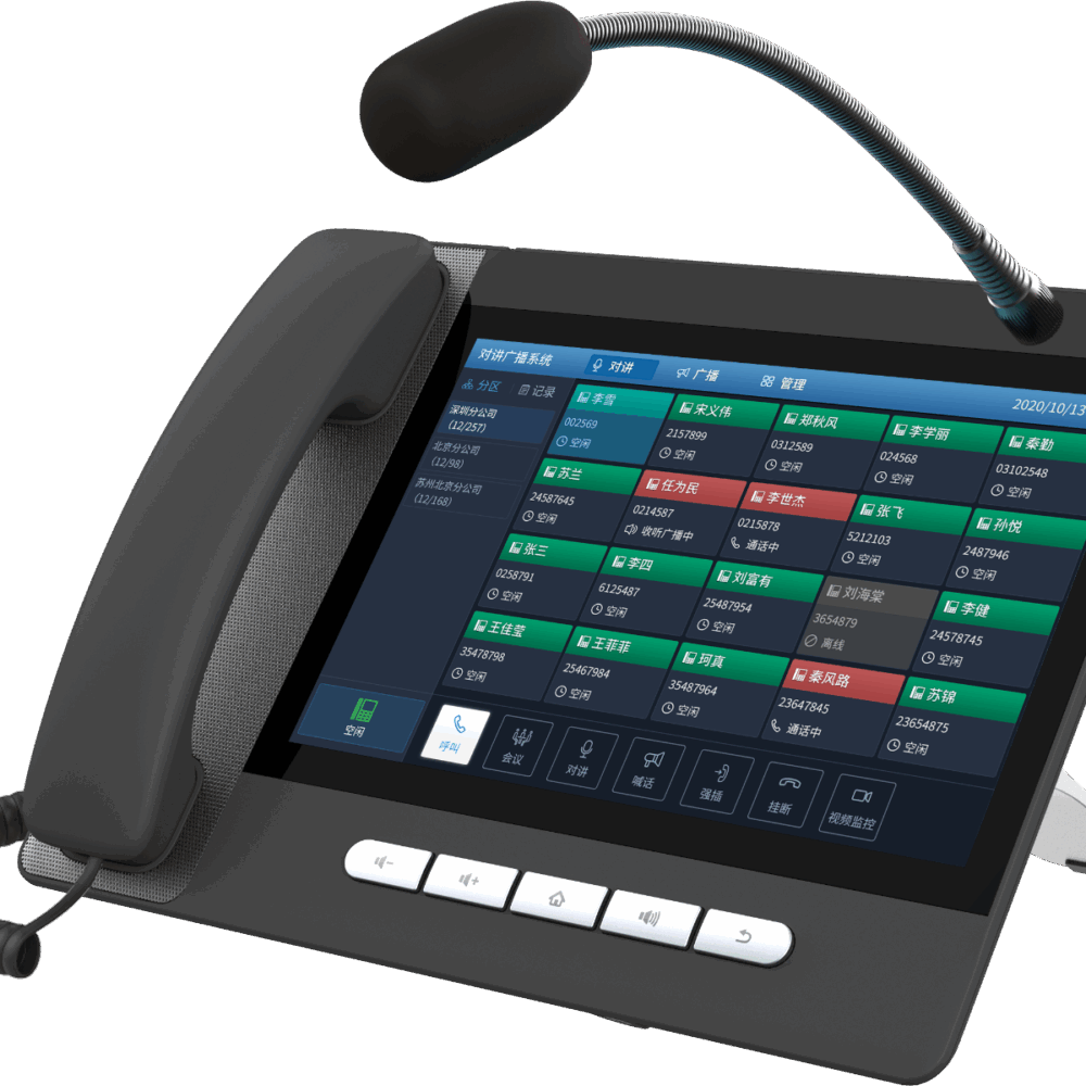 Fanvil A32I - IP-Telefon - Schwarz - Kabelgebundenes Mobilteil - Android - Im Band - Out-of band - SIP-Info - 20 Zeilen (A32I)